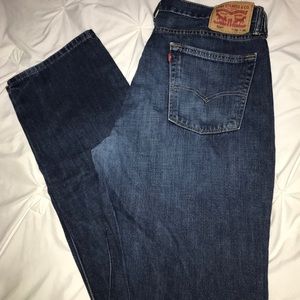 LEVI'S 514 Straight Fit Blue Jeans Men's 36x36 Five Pocket Pants